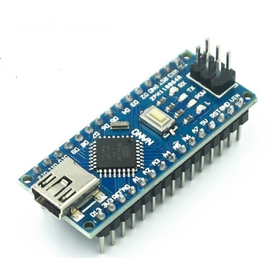 Arduino Nano V3.0 Atmega328P  Ch340 (Mini USB )Motor Driver Board