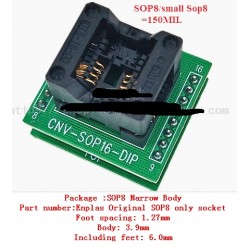 ENPLAS Original SOP8 IC Chip Test Socket with Board  OTS-8(16)-1.27-03 