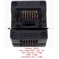 SOP14 to DIP Only Socket OTS-16-03 