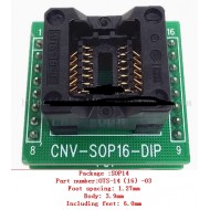 SOP14 to DIP Chip test  Sockets with board OTS-14(16-03 