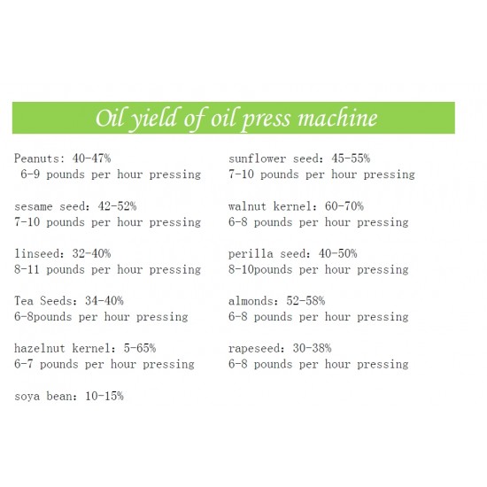 Automatic Small Commercial Oil Press Machine