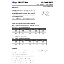 YP40601630T，C-Band GaN 30W Power Amplifier