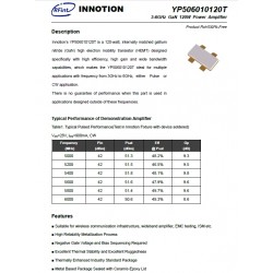 YP506010120T,3-6GHz GaN 120W Power Amplifier 