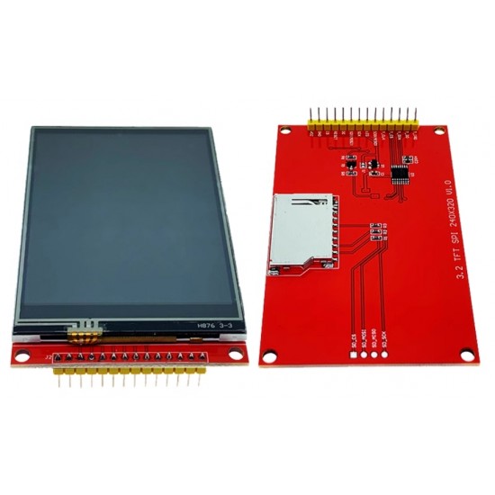 3.2 inch with Touch TFT LCD Module, ILI9341 Driver, HD, SPI Serial LCD, 240X320 Touch Screen