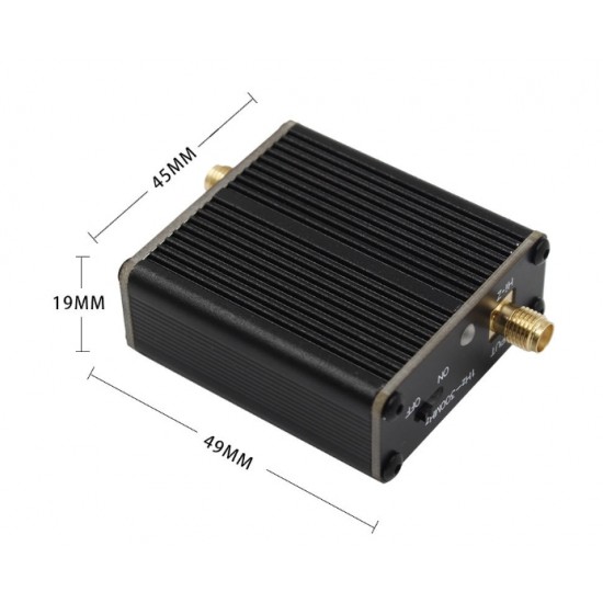 HackRF One High Resistance Amplifier ，Hi-Z Amplifier for SDR/Talkie