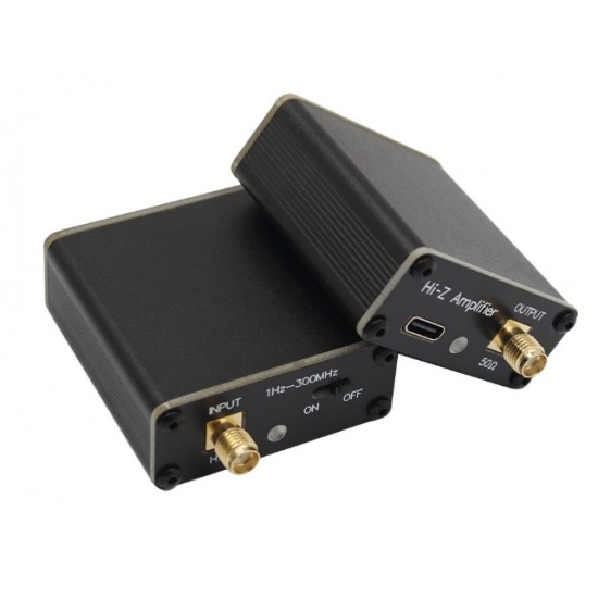 HackRF One High Resistance Amplifier ，Hi-Z Amplifier for SDR/Talkie